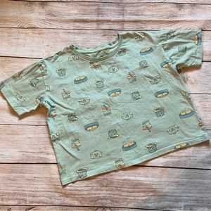 Disney Pixar Turning Red Cropped Graphic Short Sleeve Tshirt Xtra Large 14/16